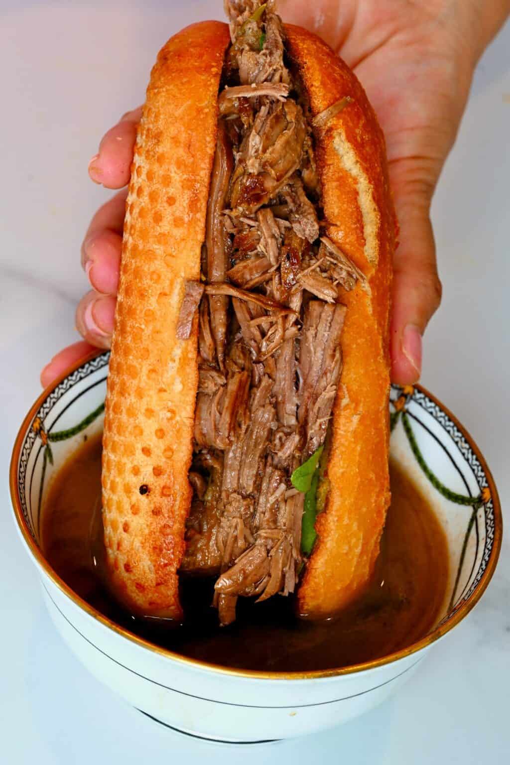 The Best French Dip Sandwich Alphafoodie