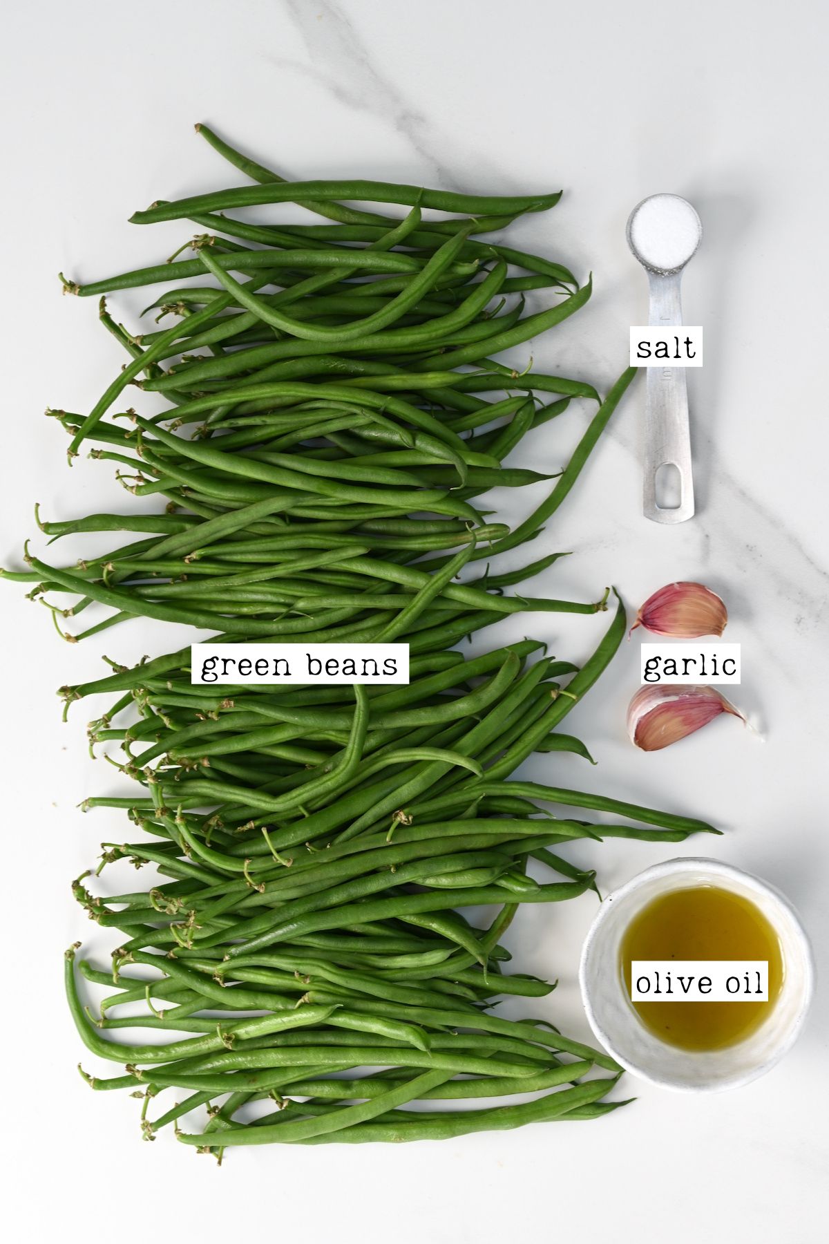 Ingredients for Sautéed Green Beans