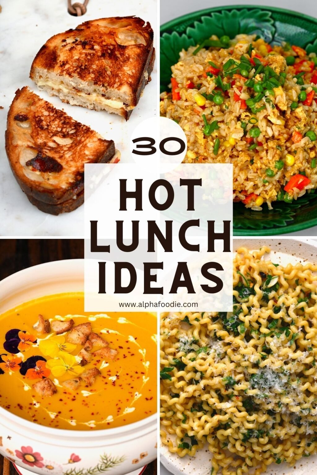 30 Hot Lunch Ideas (Fast, Meal Prep, Easy Recipes) Alphafoodie