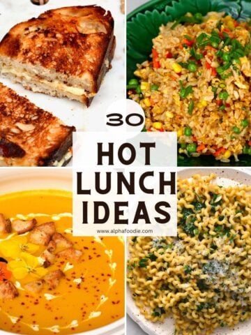 30 Hot Lunch Ideas