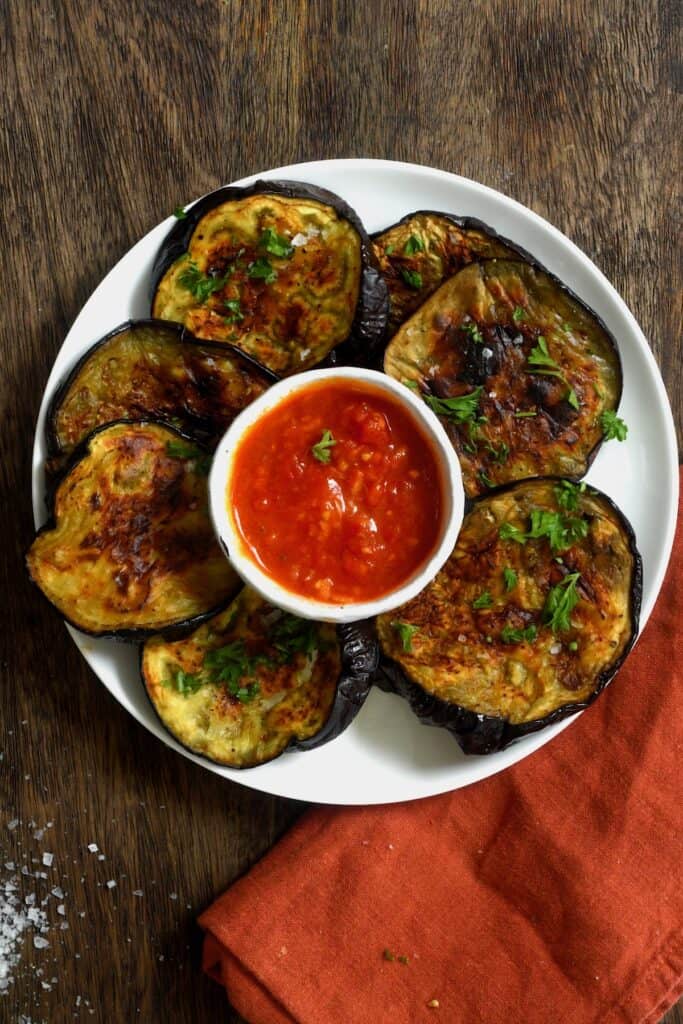 Perfect Oven Roasted Eggplant Slices Alphafoodie