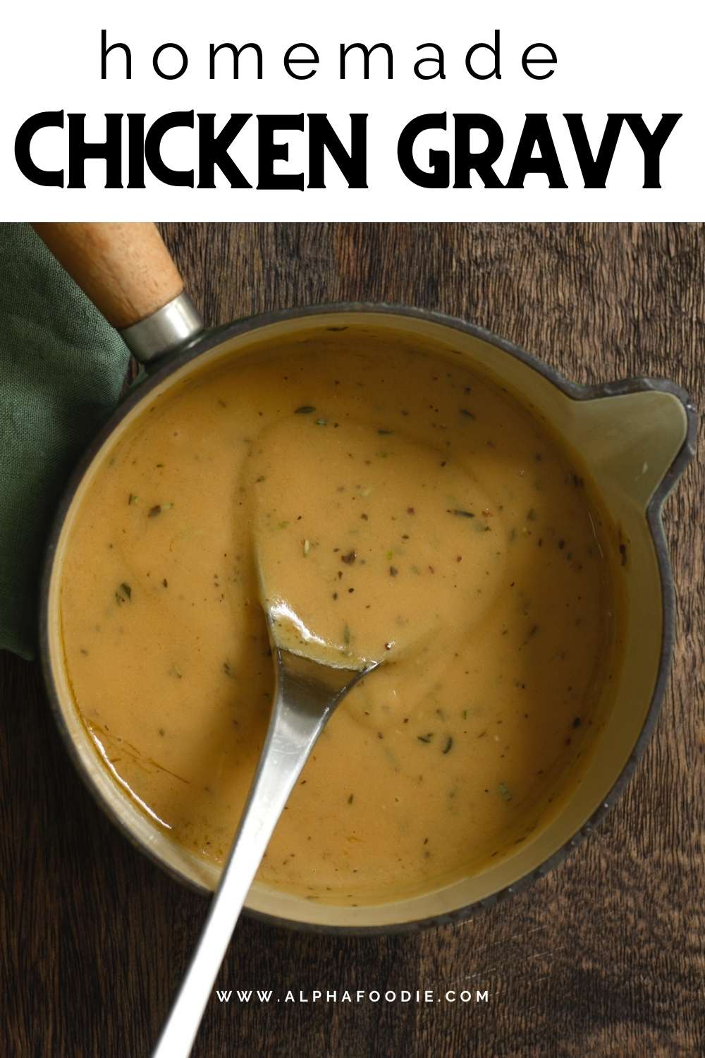 Easy Brown Gravy Recipe (With or Without Drippings) Alphafoodie