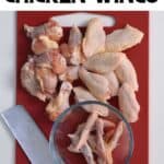 How to Cut Chicken Wings