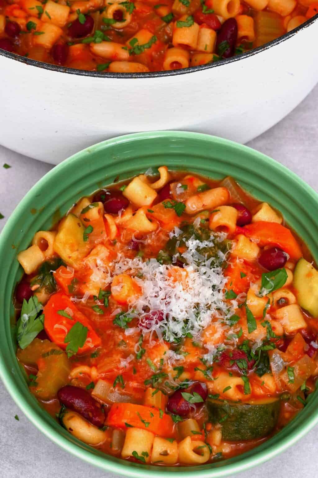 Copycat Olive Garden Minestrone Soup Alphafoodie