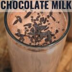 Simple Homemade Chocolate Milk