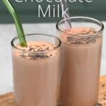 Simple Homemade Chocolate Milk