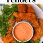 Crispy Air Fryer Chicken Tenders (From Scratch)