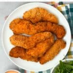 Crispy Air Fryer Chicken Tenders (From Scratch)