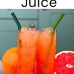 How to Make Grapefruit Juice (3 Methods)