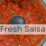 Quick & Easy Homemade Salsa