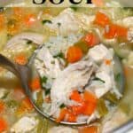 Easy Chicken Rice Soup Recipe
