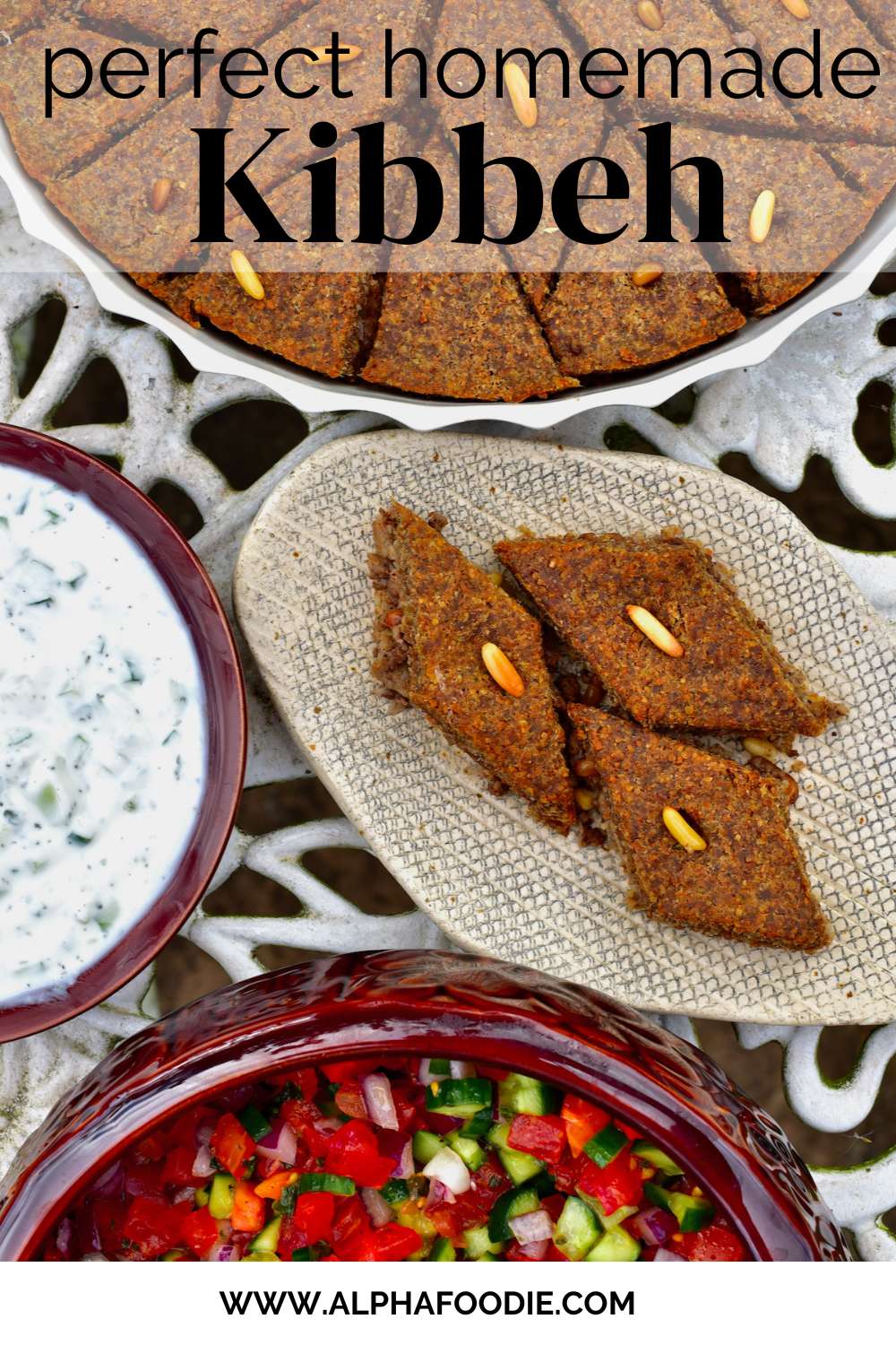 Kibbeh Recipe (2 Ways) - Alphafoodie
