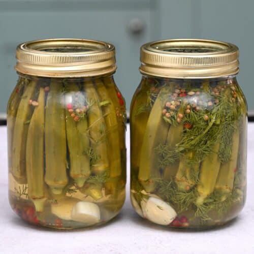 Crunchy Pickled Okra (Canning & Preserving) Alphafoodie