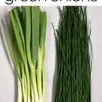 Chives Vs Green Onions What's the Difference