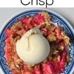 Easy Rhubarb Crisp Recipe