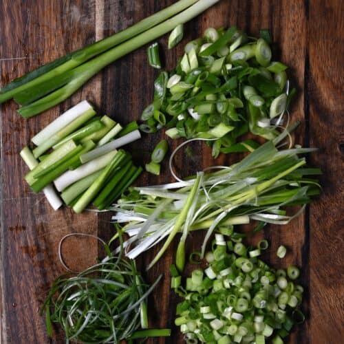 How to Cut Green Onions (5 Easy Ways) Alphafoodie