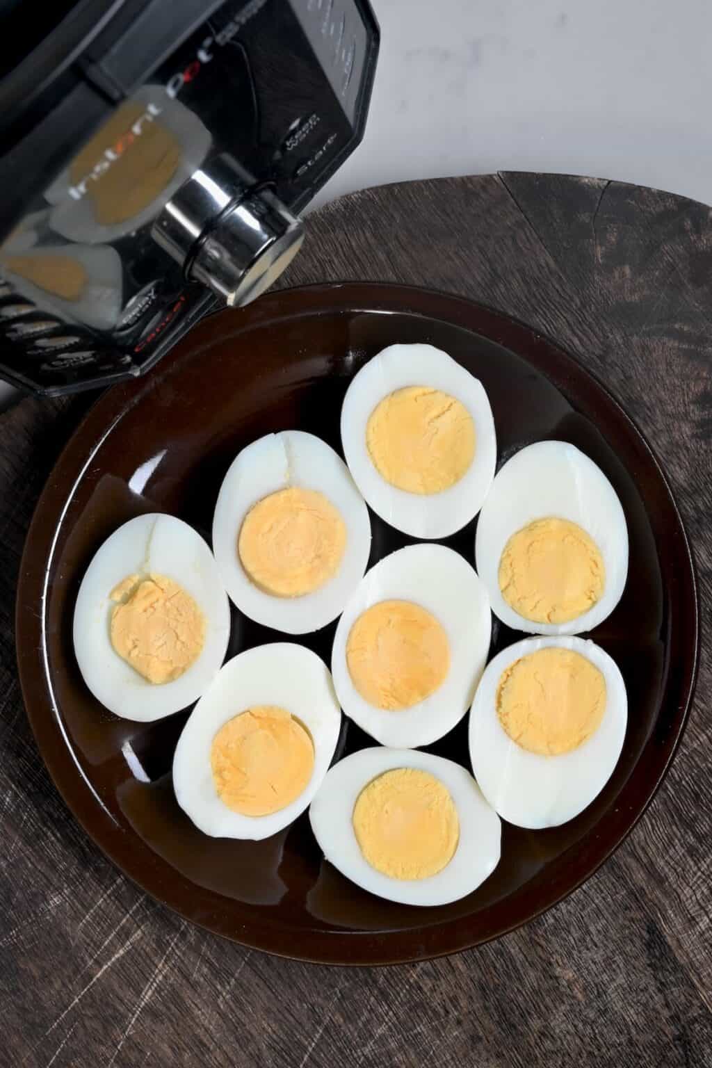 Perfect Peel Instant Pot Hard Boiled Eggs Alphafoodie