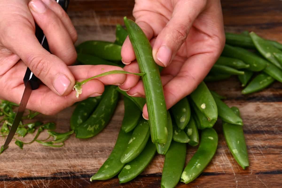 5 Minute Sugar Snap Peas Recipe Alphafoodie
