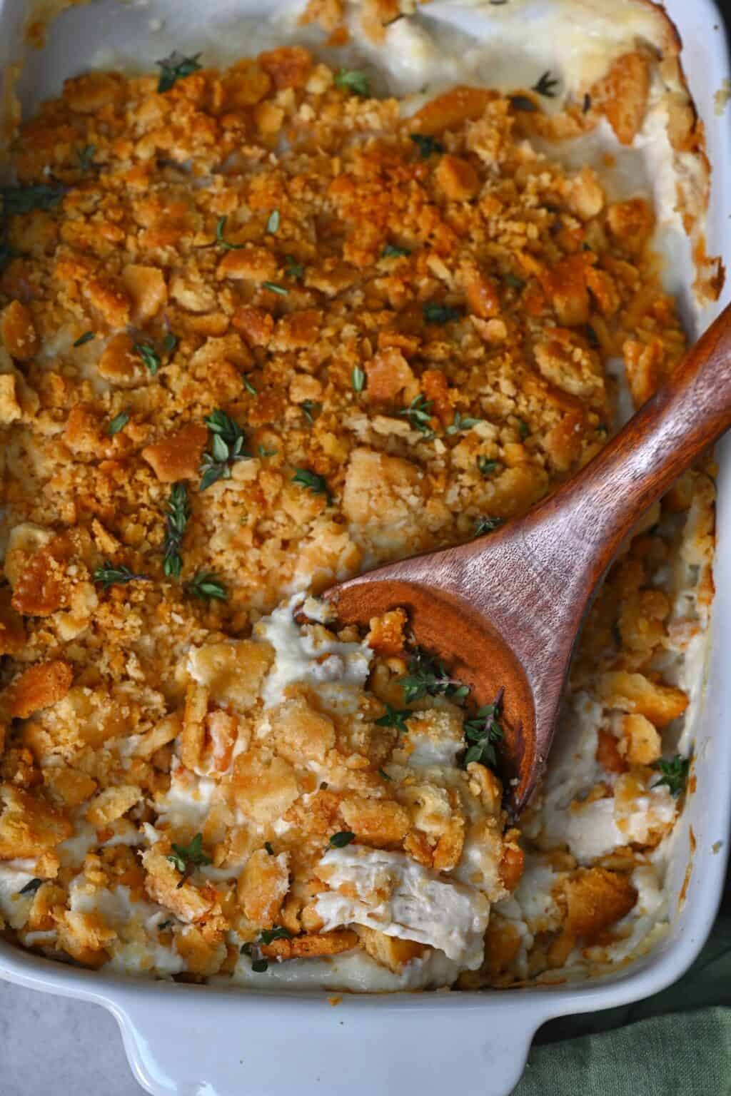 Million Dollar Chicken Casserole Alphafoodie