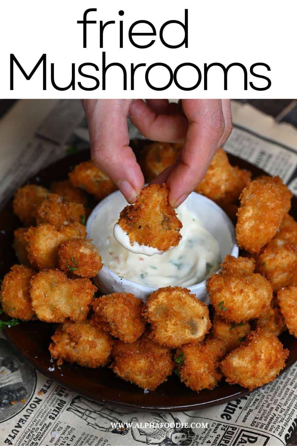 The Perfect Fried Mushrooms Recipe - Alphafoodie