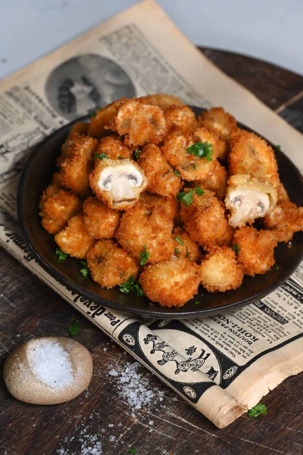 The Perfect Fried Mushrooms Recipe - Alphafoodie