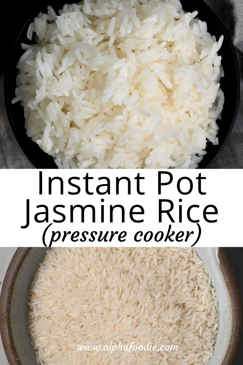 Perfect Instant Pot Jasmine Rice Alphafoodie