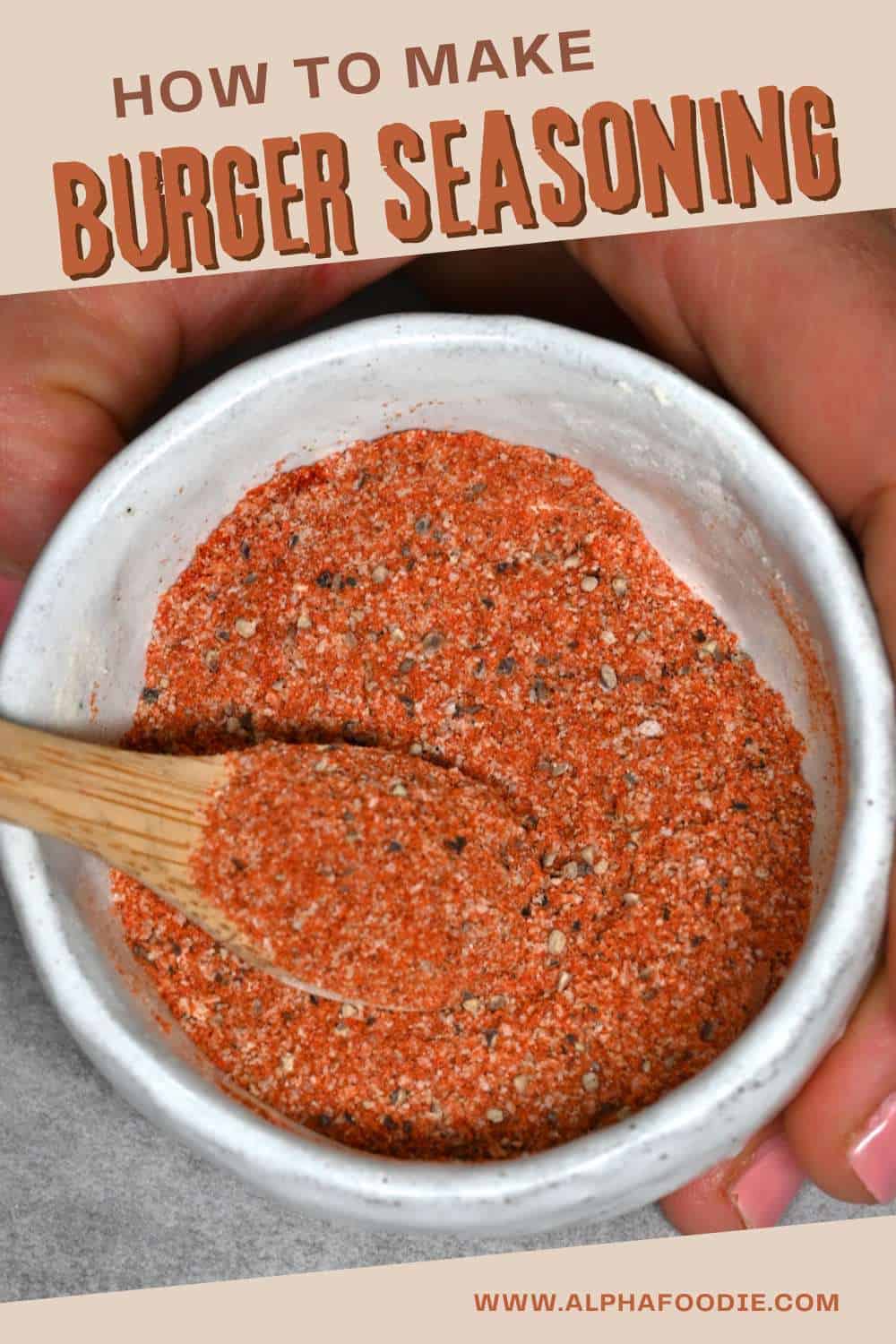 The Best Burger Seasoning Alphafoodie