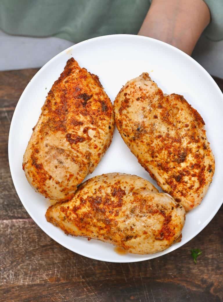 Juicy Air Fryer Chicken Breast - Alphafoodie