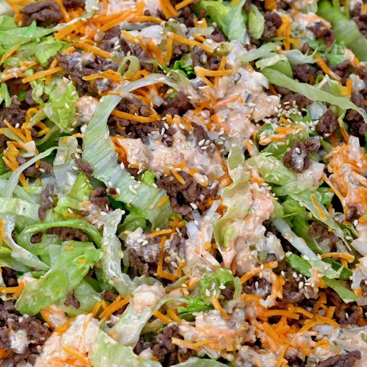 Big Mac Salad Recipe