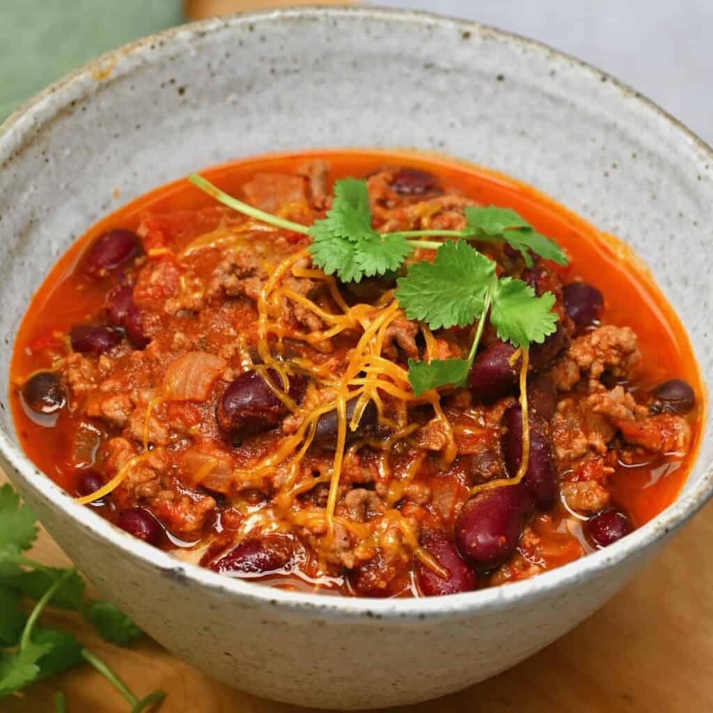 The Best Ever Homemade Chili Recipe - Alphafoodie