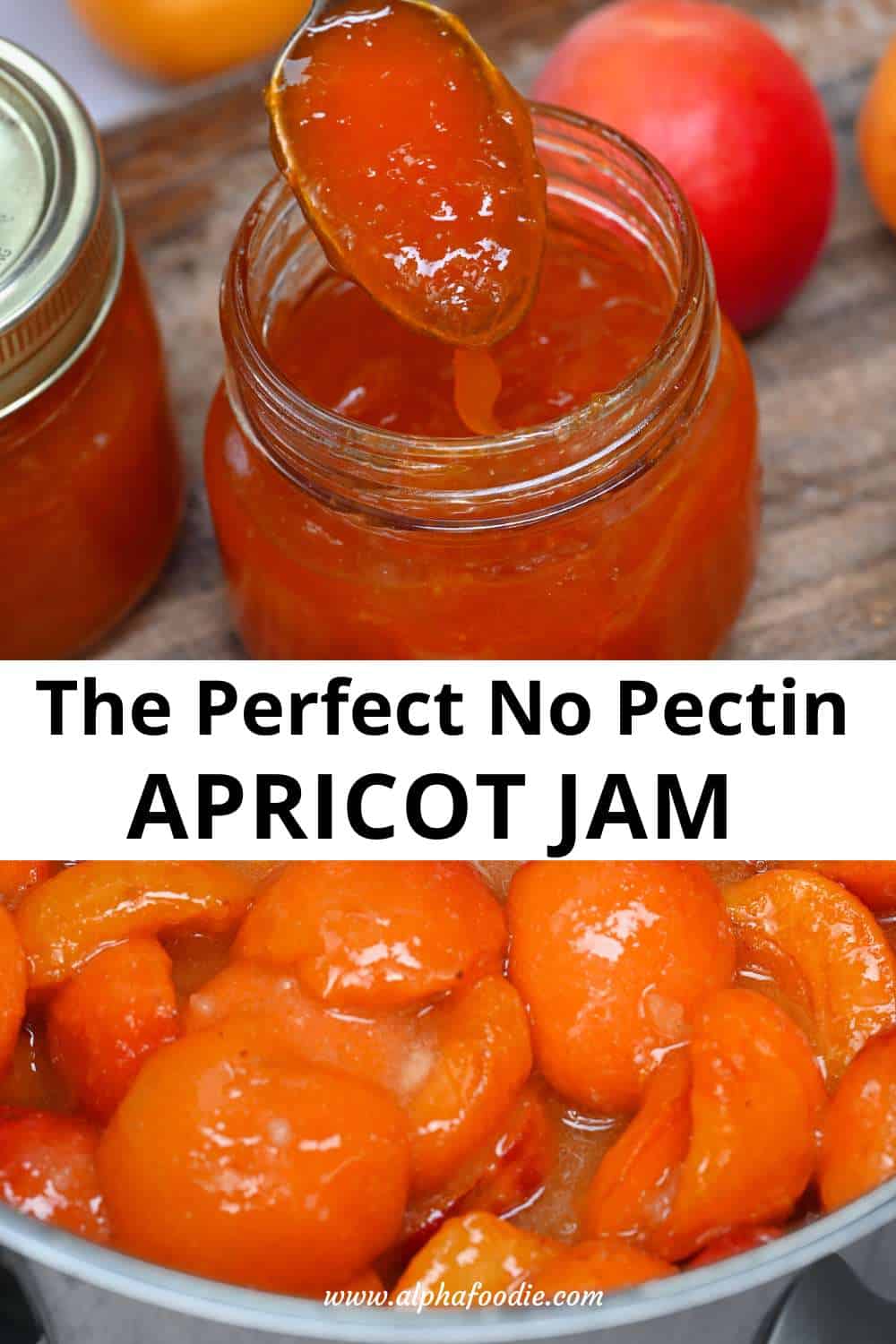 Easy Apricot Jam Recipe (No Pectin Required) Alphafoodie