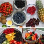 Delicious Fruit Salad with the Best Dressing