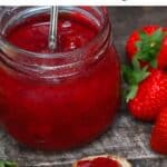 Easy Homemade Strawberry Jam (No Pectin)