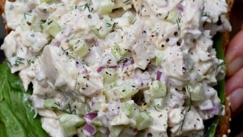 Chicken salad sandwich