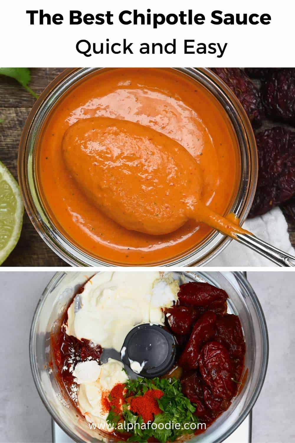 The Best Homemade Chipotle Sauce Alphafoodie