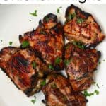 Perfectly Grilled Bone-In Chicken Thighs