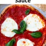 Quick Homemade Pizza Sauce Recipe