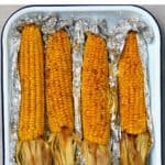 Oven-Roasted Corn in Foil with Garlic Butter