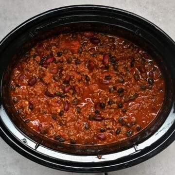 Chili in a Crock pot