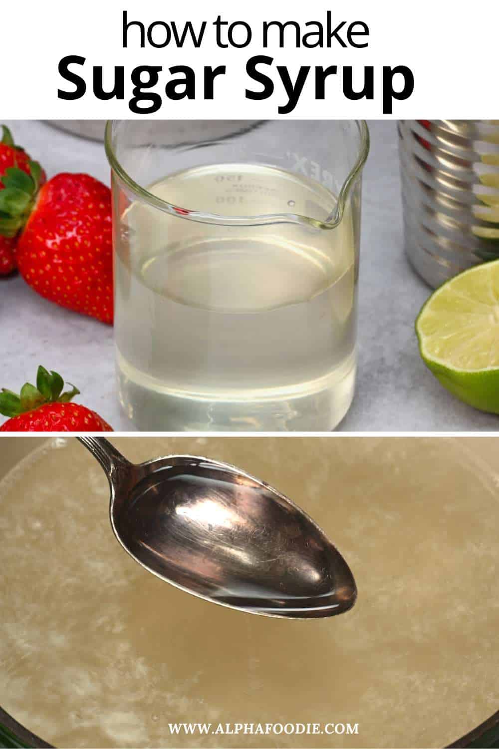 How to Make Simple Syrup