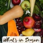 What's in Season – November Produce and Recipes