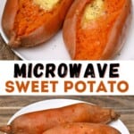 Microwave Sweet Potato