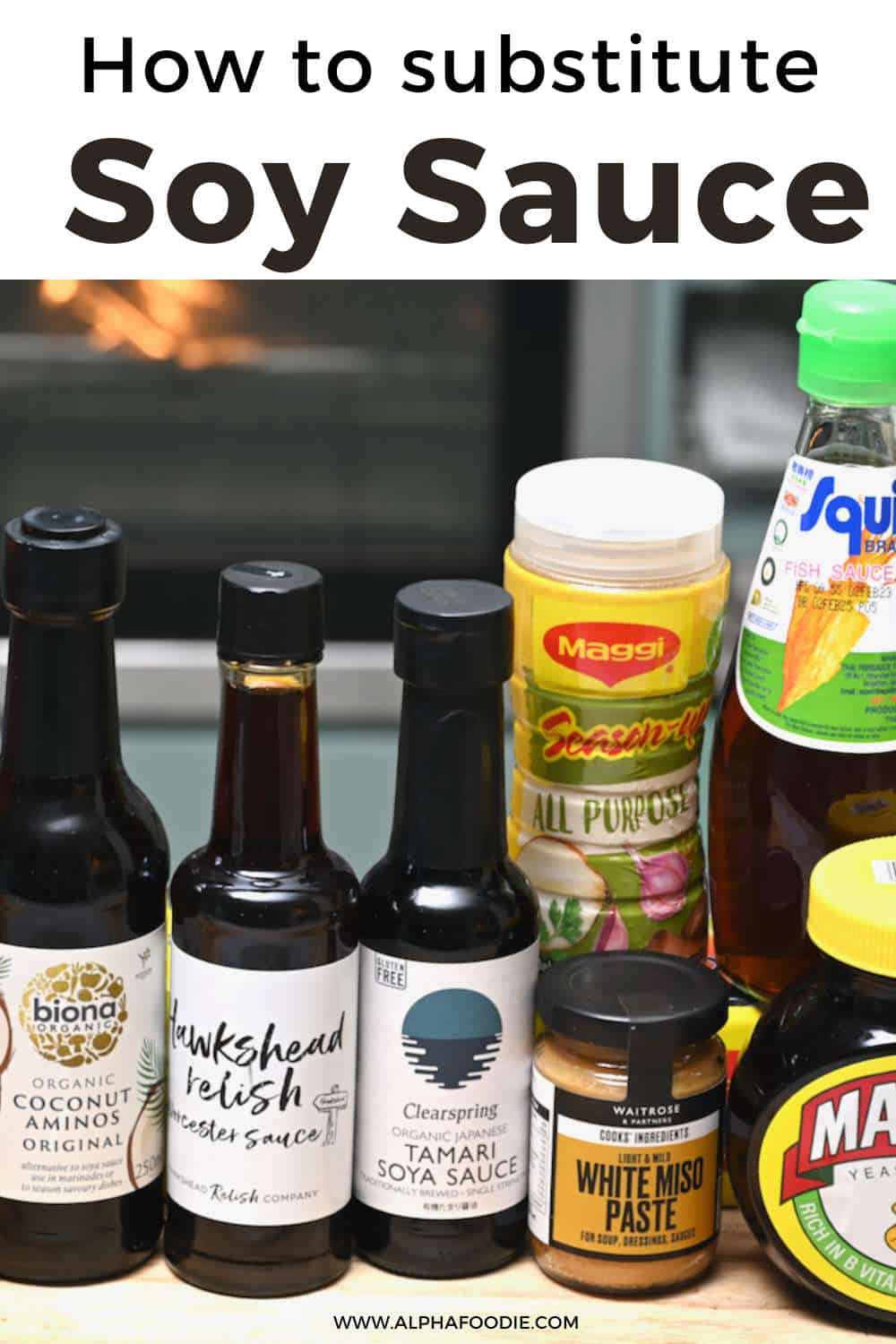 Substitutes for Soy Sauce Alphafoodie