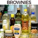 Vegetable Oil Substitutes for Brownies