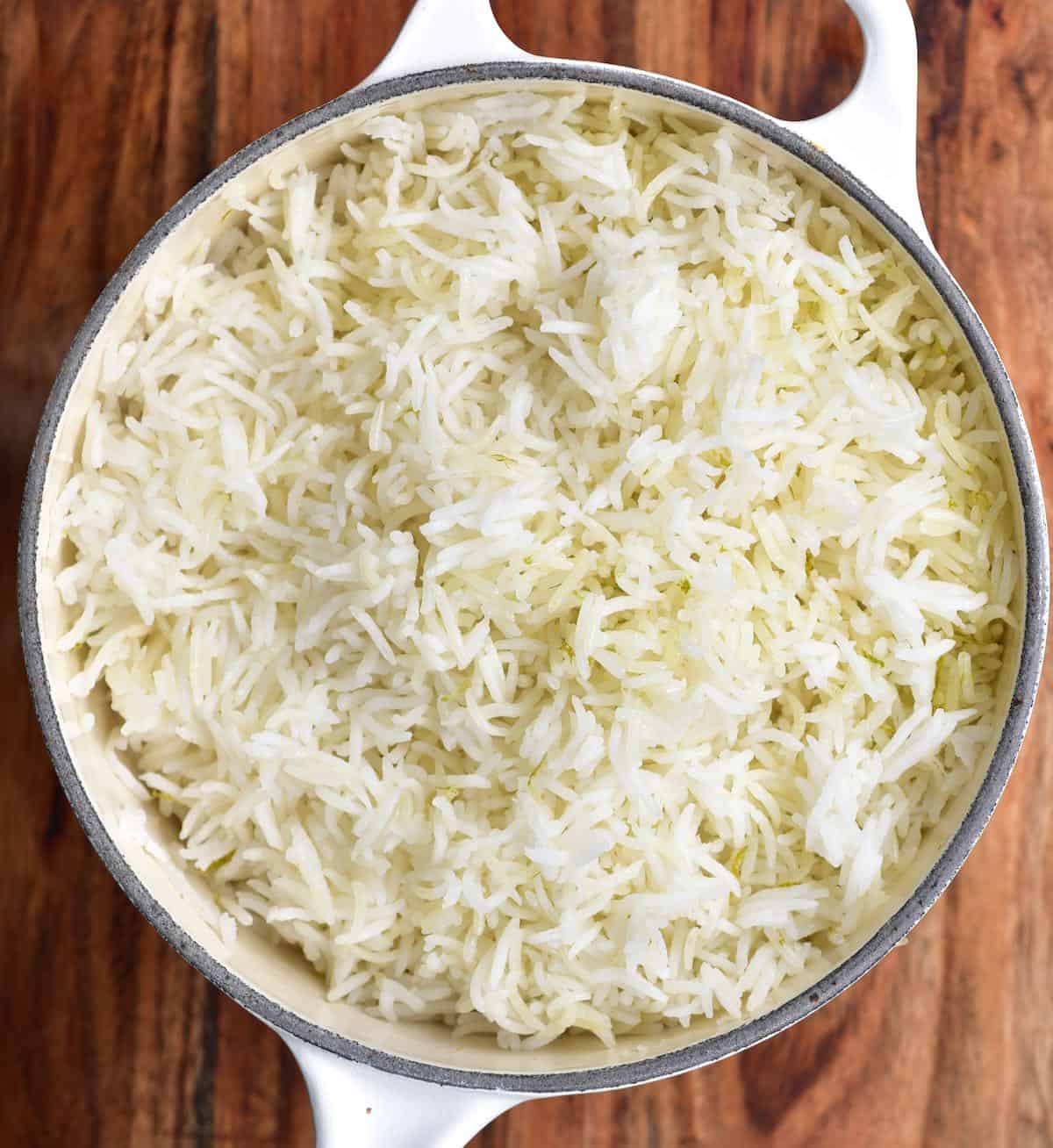 The Fluffiest Cilantro Lime Rice - 1