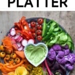 Crudite Platter (Veggie Platter with Dips)