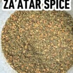 Homemade Za’atar Spice