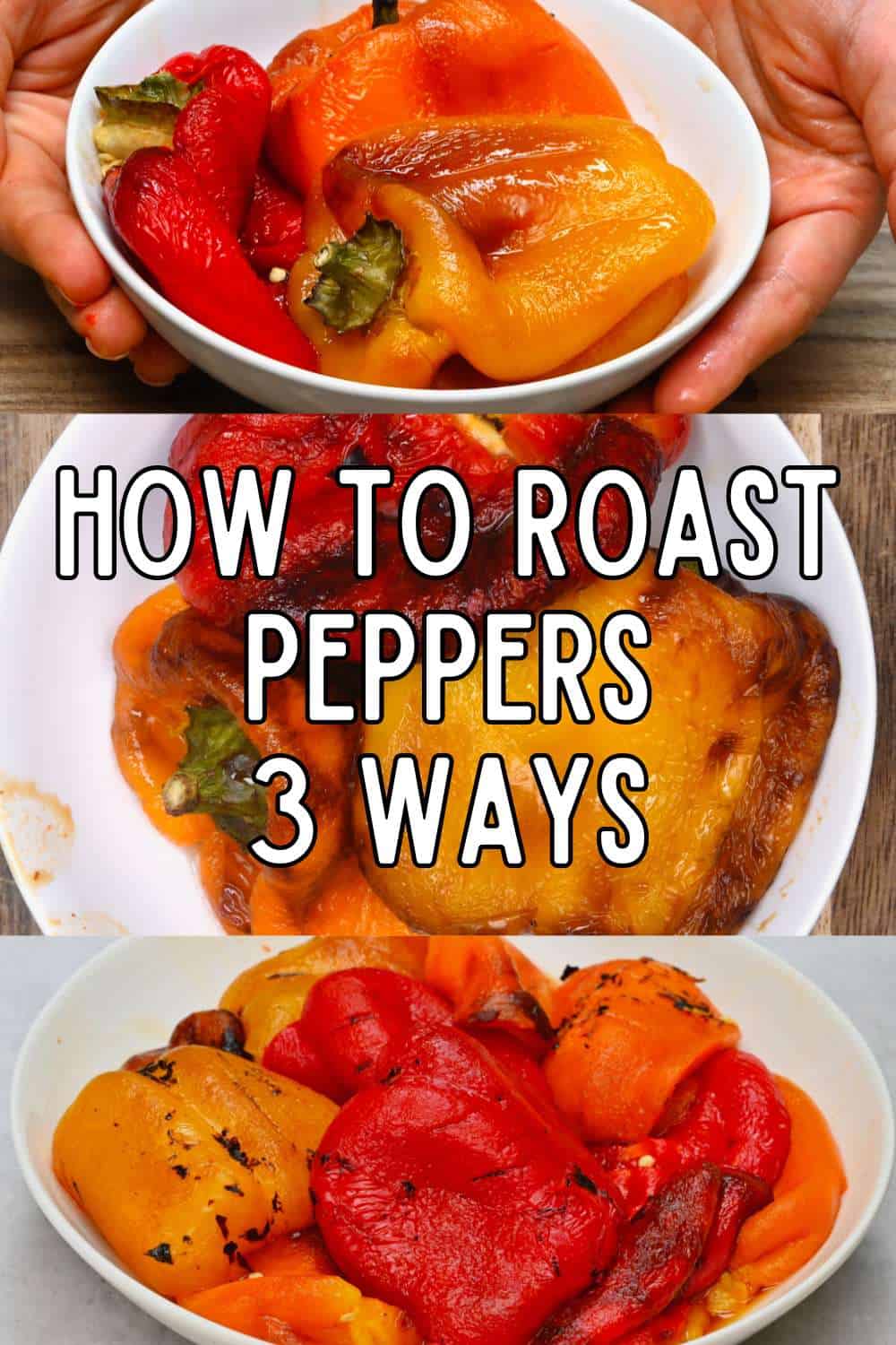 How To Roast Peppers (Three Methods) - Alphafoodie