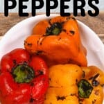 How To Roast Peppers