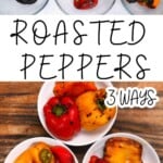 How To Roast Peppers